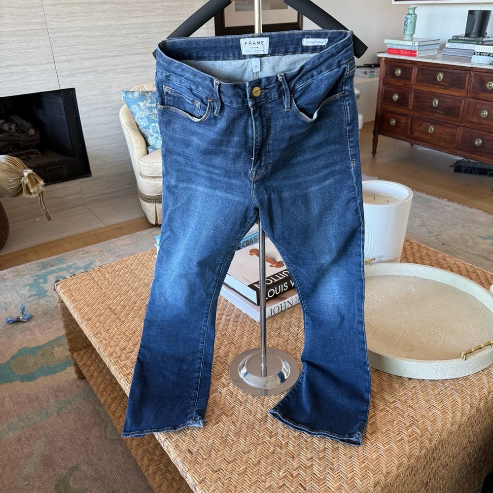 Frame Denim Le Crop Mini Boot Jeans